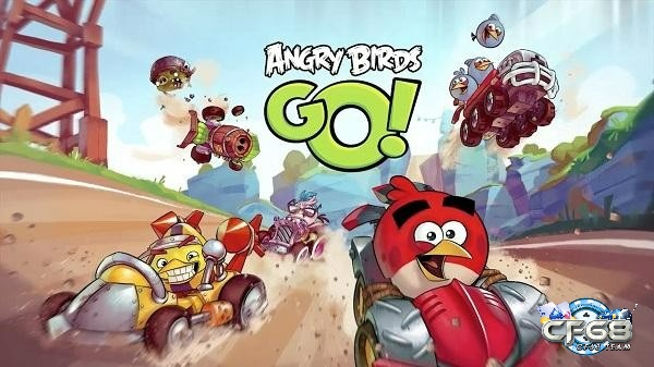 Choidua xe tải ngay Angry Birds Go 3D cực kỳ độc đáo