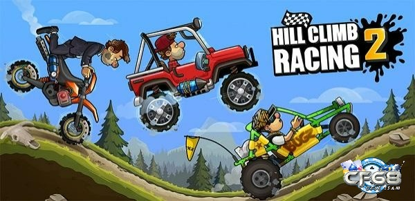 Hill Climb Racing 2 là series game đua xe 2D miễn phí nổi tiếng thú vị