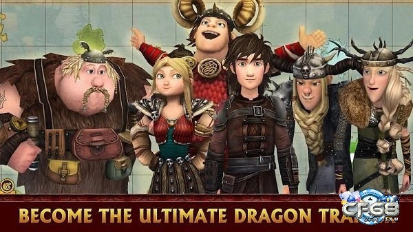 Game 3D School of Dragons đồ họa cực đỉnh