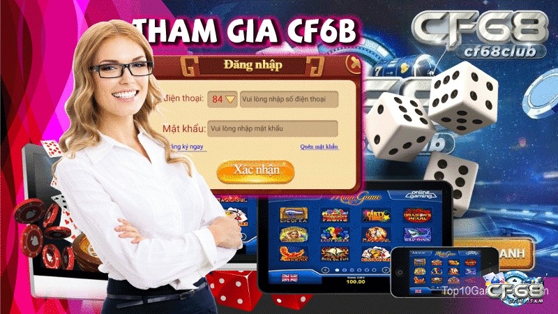 Cổng game cf68 dẫn đầu trên thị trường game bài trực tuyến