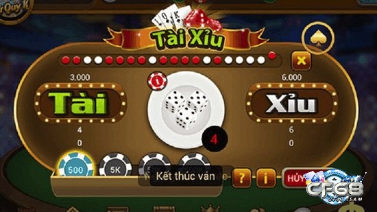 Tai Xiu là trò chơi được sinh ra ở Trung Hoa thời xa xưa
