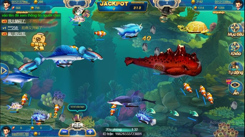Choi game bắn cá online CF68 - Game đổi thưởng hấp dẫn