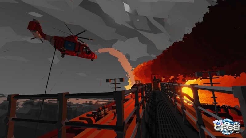 Stormworks - Build and Rescue một tựa game có đồ họa vô cùng sống động.