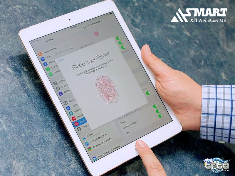 Kích hoạt Touch ID/Face ID là điều kiện thứ hai trong cách tải ứng dụng trên Ipad không cần ID Apple.