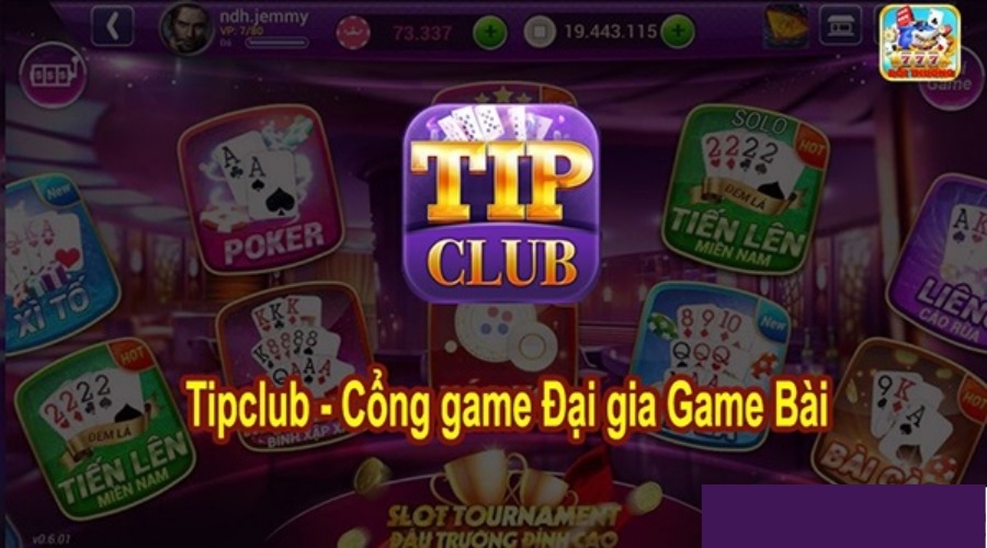 Game bai Tip Club: Thế giới game bài đa dạng cho mọi cược thủ