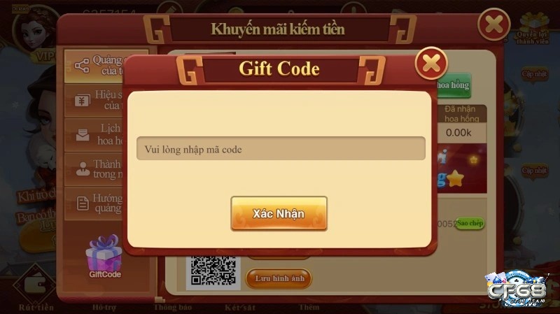 Tìm hiểu thông tin về giftcode Cf68 và cách nhận giftcode cf
