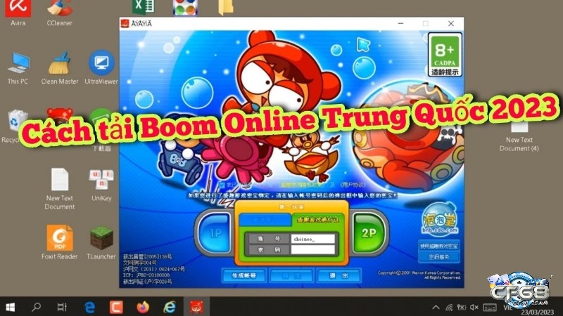 Khám phá trải nghiệm Boom Online Trung Quốc trên CF68