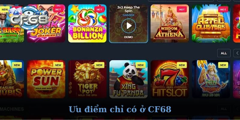 Lý do nên lựa chọn CF68 làm điểm đến giải trí trực tuyến