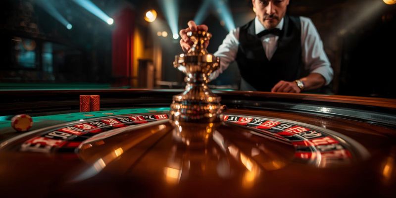 Đăng nhập vào nền tảng casino trực tuyến.
